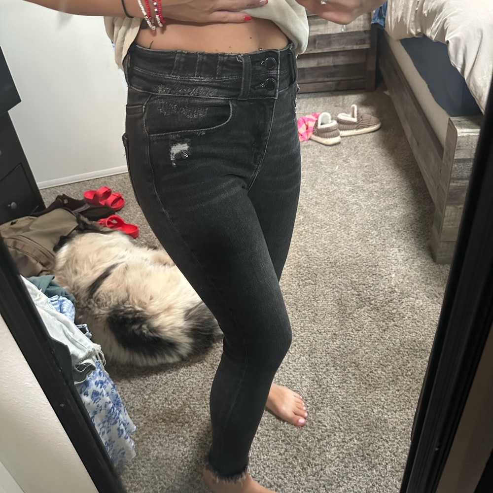 KanCan Black Skinny Jeans High-Rise Stretch